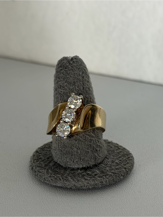 Accessories - 1/5 winner today will receive sterling silver CZ gold dipped ring sz 6!